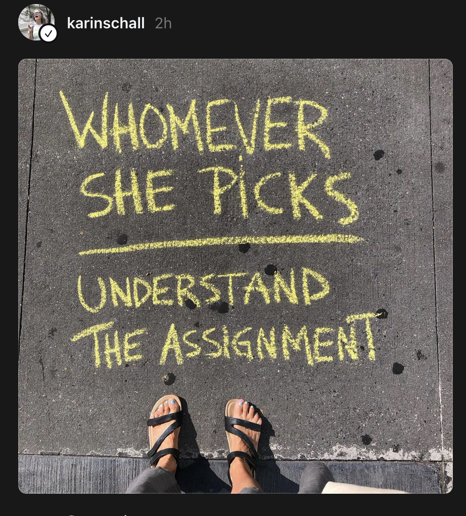 Whoever She Picks - Understand the Assignment