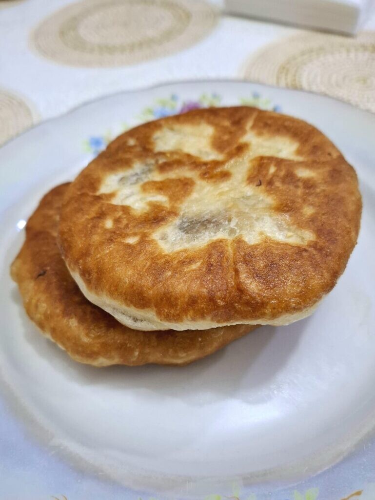 i made 찹쌀호떡! (sweet rice hotteok)