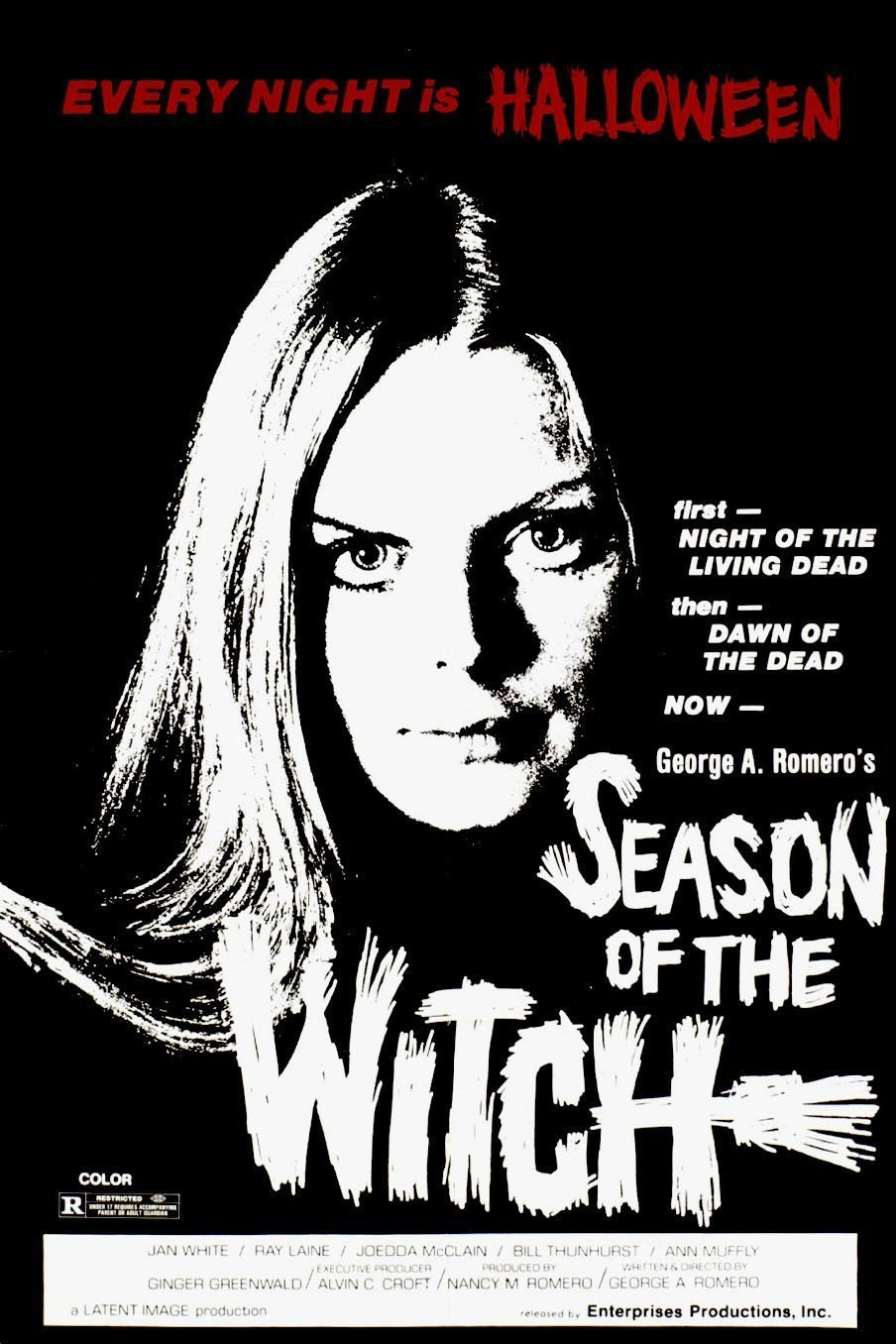 Movie poster from the 1973 film ‘Season of the Witch’