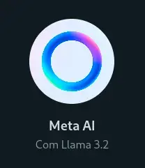 Logo da Meta AI